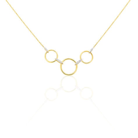 Collier Andrina Or Jaune Diamant - Colliers Femme | Histoire d&rsquo;Or