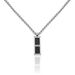Collier Messy Acier Blanc - Colliers Homme | Histoire d’Or