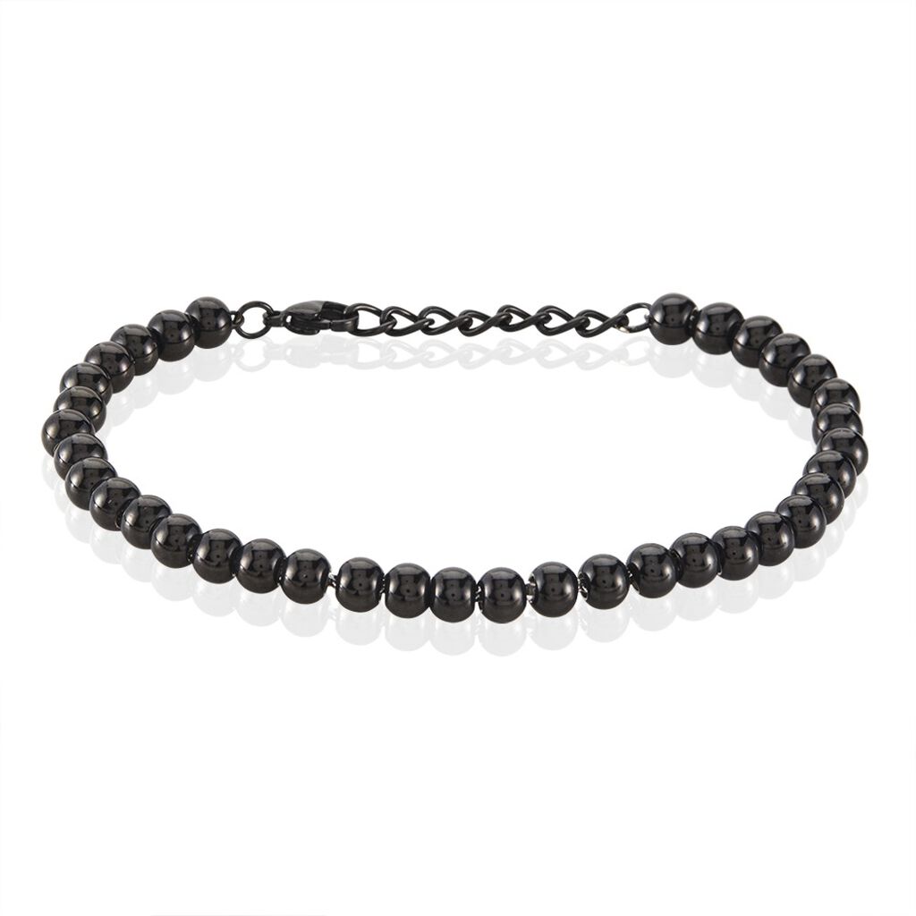 Bracelet Acier Noir Daryll - Bracelets Homme | Histoire d’Or