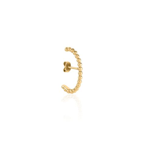 Bijou D'oreille Unitaire Pavlova Plaqué Or Jaune - Boucles d'oreilles fantaisie Femme | Histoire d’Or