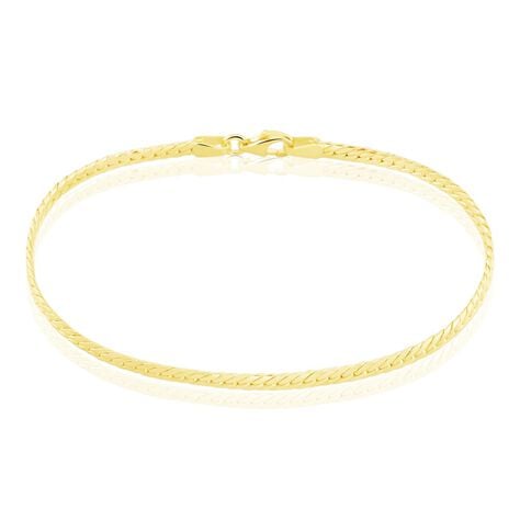 Bracelet Izel Maille Anglaise Or Jaune - Bracelets cha&icirc;ne Femme | Histoire d&rsquo;Or