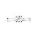 Bague Solitaire Iris Or Blanc Diamant - Bagues solitaires Femme | Histoire d’Or