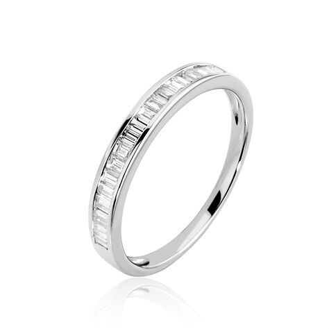 Bague Clemence Or Blanc Diamant - Bagues avec pierre Femme | Histoire d’Or