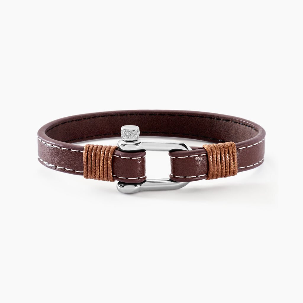 Bracelet Amarelo Acier Blanc - Bracelets Homme | Histoire d&rsquo;Or