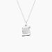 Pendentif Parchemin Argent Blanc - Pendentifs Homme | Histoire d’Or