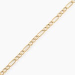 Bracelet Cameo Maille Altern&eacute;e 1/3 Or Jaune - Bracelets cha&icirc;ne Homme | Histoire d&rsquo;Or