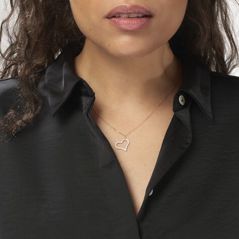 Collier Sallie Or Jaune Strass - Colliers Femme | Histoire d’Or