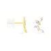 Boucles D'oreilles Barrettes Youssa Barrettes 5 Or Jaune Oxydes - Boucles d'oreilles pendantes Femme | Histoire d’Or