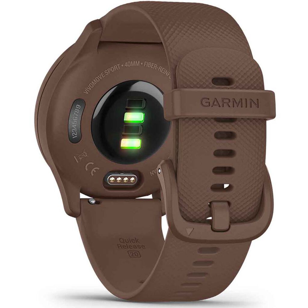 Montre Garmin Vivomove Sport Chocolat - Montres connectées Femme | Histoire d’Or