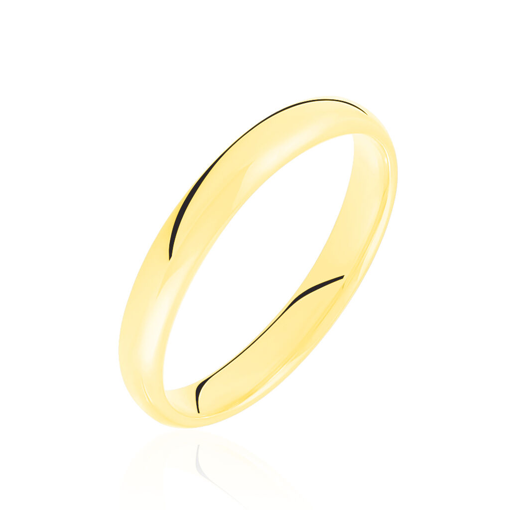Alliance Sonia Demi Jonc Confort Or Jaune - Alliances Famille | Histoire d’Or