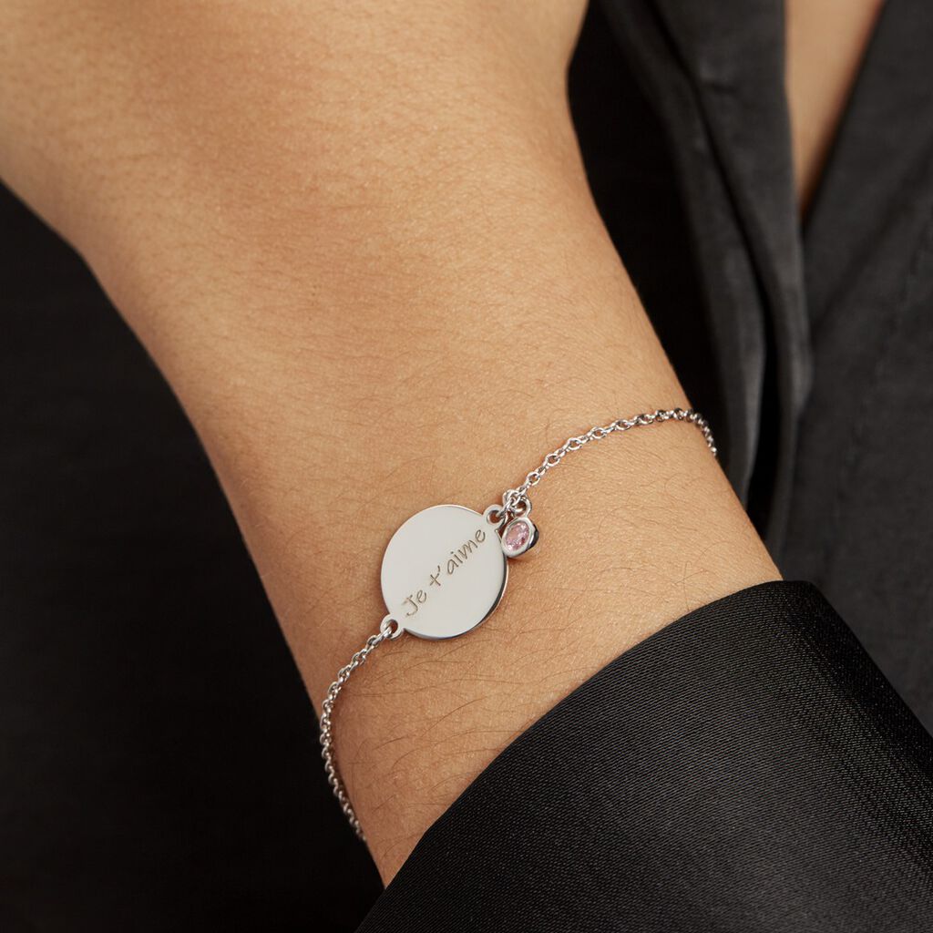 Bracelet Argent Prew Oxyde De Zirconium - Bracelets Femme | Histoire d’Or