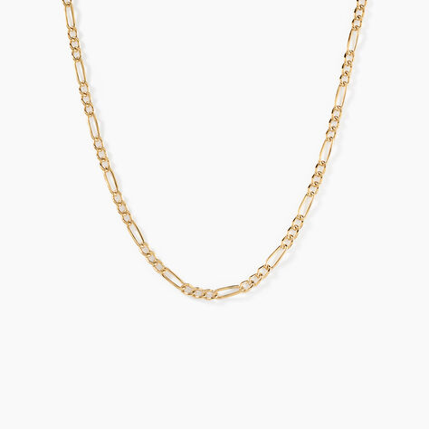 Collier Cameo Argent Dor&eacute; A L'Or 750/1000 - Bijoux sans pierre Homme | Histoire d&rsquo;Or