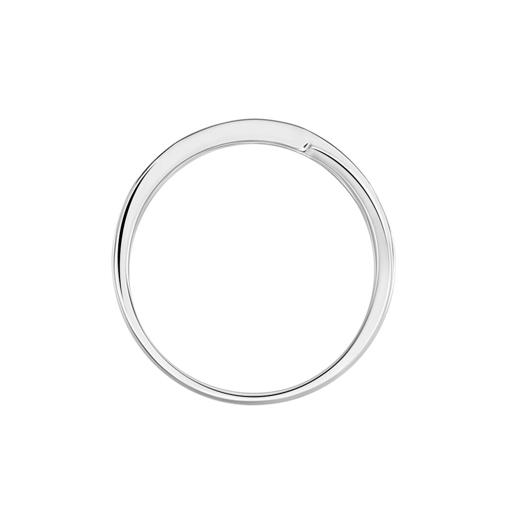 Bague Anelyse Or Blanc Oxyde De Zirconium - Bagues avec pierre Femme | Histoire d&rsquo;Or