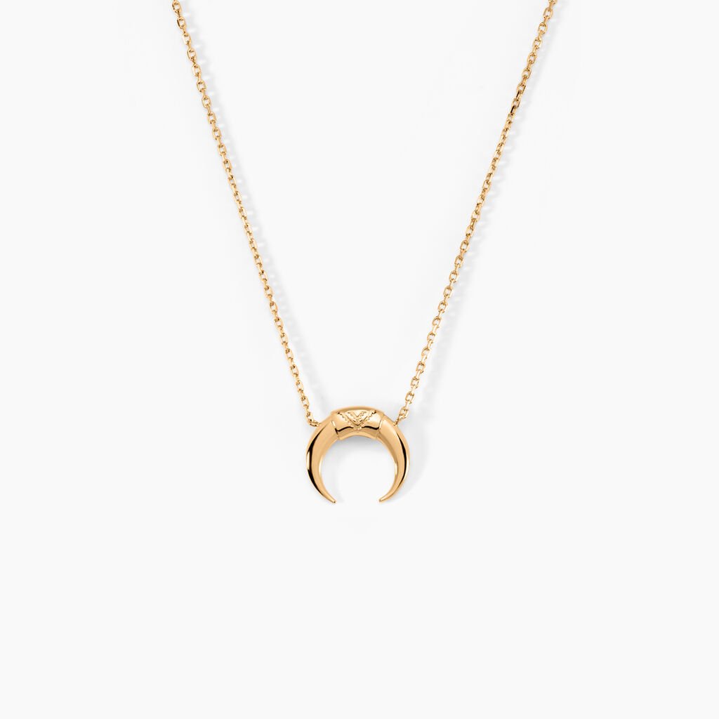 Collier Ginia Plaqu&eacute; Or Jaune - Colliers fantaisie Femme | Histoire d&rsquo;Or