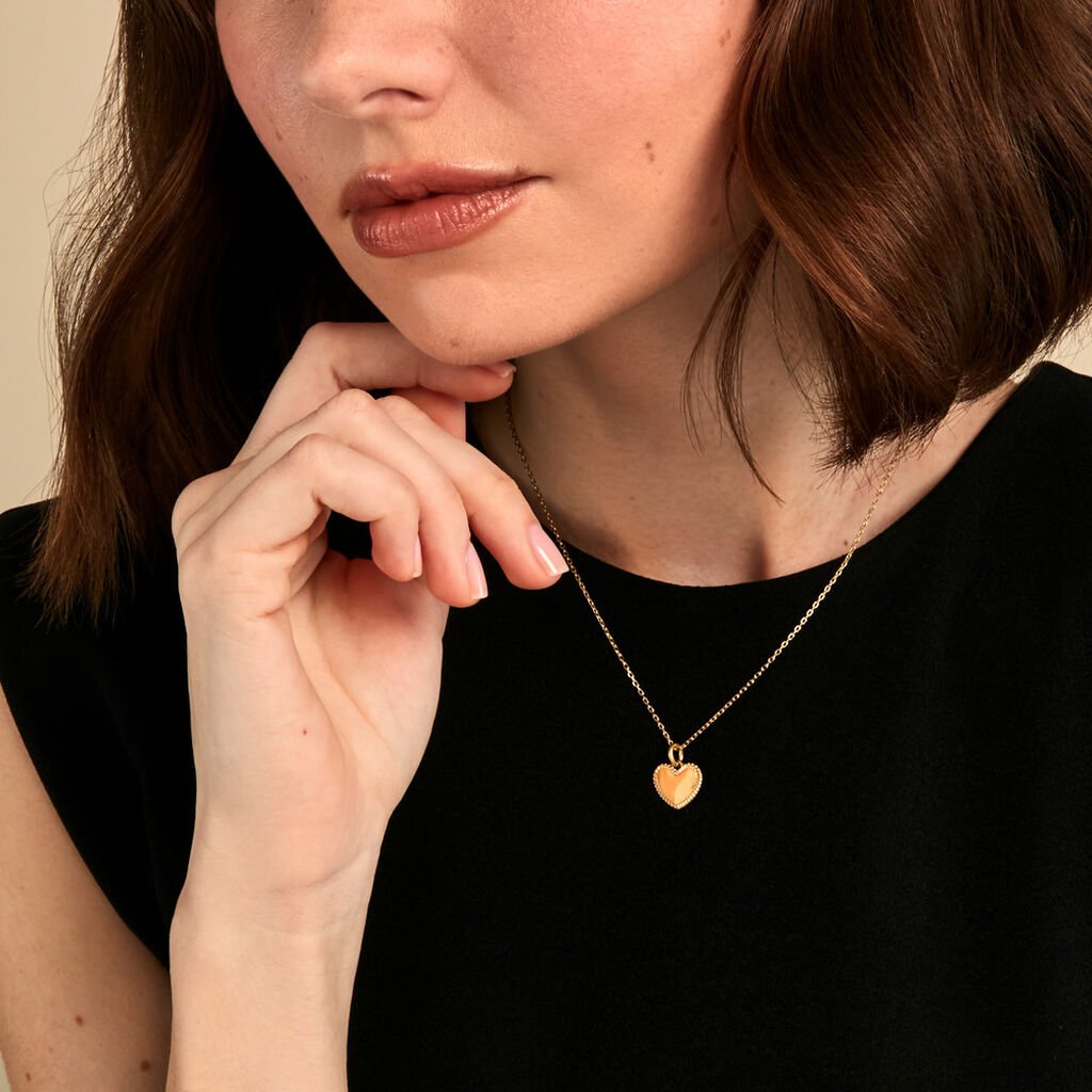 Collier Doria Acier Jaune - Colliers fantaisie Femme | Histoire d&rsquo;Or