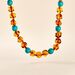 Collier Bébé Morrell Ambre Turquoise - Colliers Enfant | Histoire d’Or
