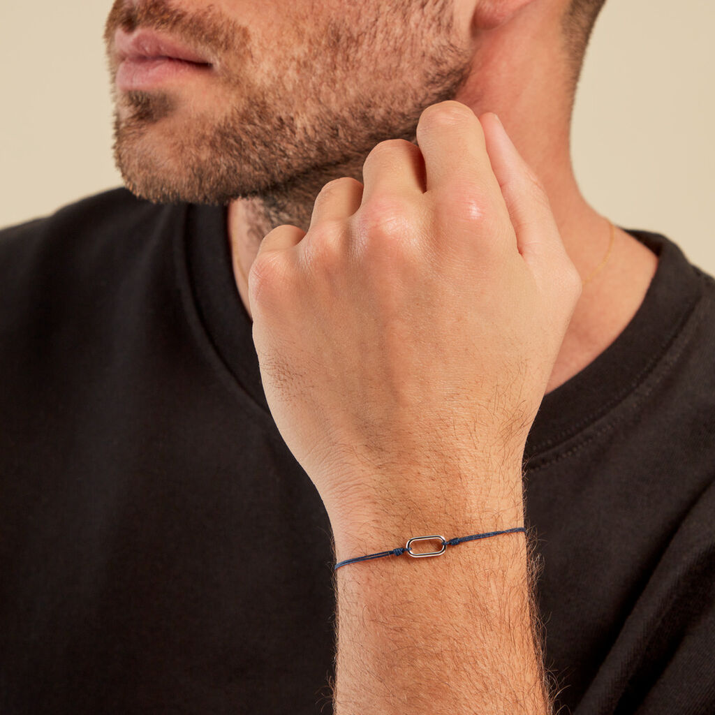 Bracelet Infini Pop Argent Blanc - Bracelets cordon Famille | Histoire d’Or