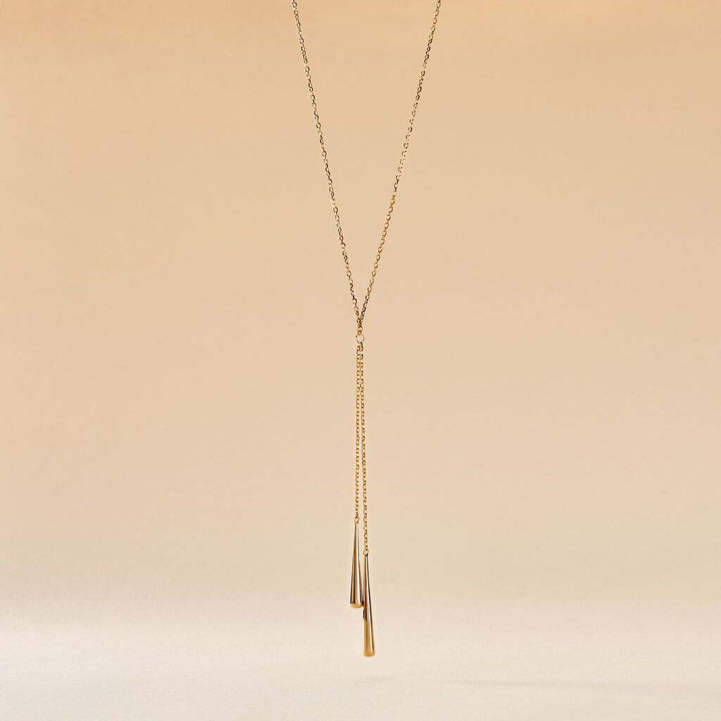 Collier Graham Plaqué Or Jaune - Colliers Femme | Histoire d’Or