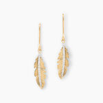 Boucles D'oreilles Pendantes Paola Or Jaune Diamant - Boucles d'oreilles pendantes Femme | Histoire d&rsquo;Or