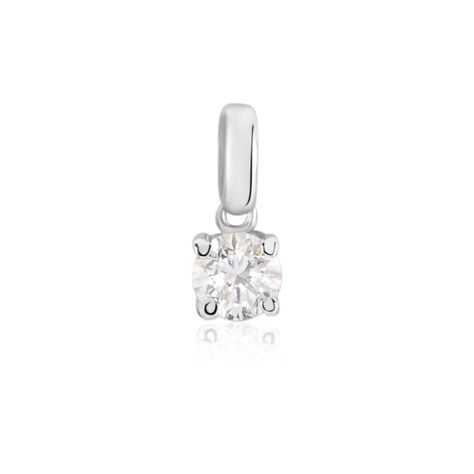 Pendentif Aphrodite Or Blanc Diamant - Pendentifs Femme | Histoire d&rsquo;Or