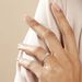 Bague Solitaire Katalina Or Blanc Diamant - Bagues solitaires Femme | Histoire d’Or