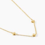 Collier Genny Acier Jaune Cristal - Colliers fantaisie Femme | Histoire d&rsquo;Or