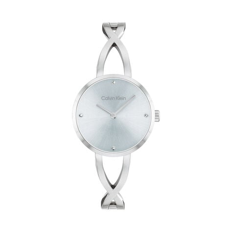 Montre Calvin Klein Sculpted Embrace Bleu Sky - Montres Femme | Histoire d&rsquo;Or