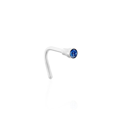 Piercing De Nez Fethi Serti Clos Or Blanc Oxyde De Zirconium - Bijoux Famille | Histoire d’Or