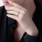 Alliance Eloise Or Blanc Diamant - Alliances Femme | Histoire d&rsquo;Or