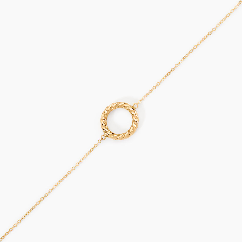 Bracelet Gaya Or Jaune - Bijoux sans pierre Femme | Histoire d&rsquo;Or