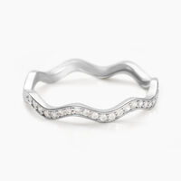 Bague Jasmyn Argent Blanc Oxyde De Zirconium