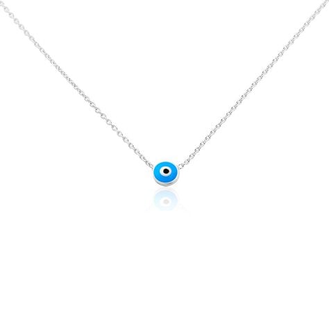 Collier Parad'eyes Argent Blanc - Colliers fantaisie Femme | Histoire d’Or