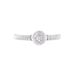 Bague Lisyae Or Blanc Diamants - Bagues avec pierre Femme | Histoire d’Or