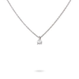 Collier Yunna Or Blanc Diamant - Colliers Femme | Histoire d’Or