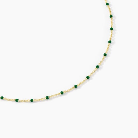 Collier Argent Dore Polka - Colliers fantaisie Femme | Histoire d’Or