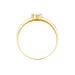 Bague Solitaire Fallon Or Jaune Oxyde De Zirconium - Bagues solitaires Femme | Histoire d’Or
