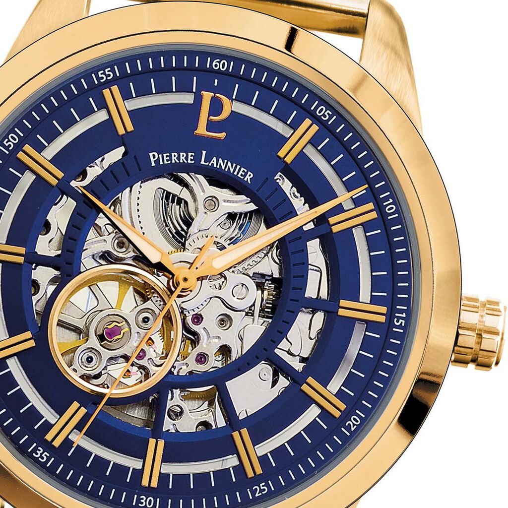 Montre Pierre Lannier Automatic Bleu - Montres Homme | Histoire d’Or