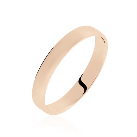 Alliances Argent Rose Alexyne Jonc Bombe 4mm - Alliances Homme | Histoire d’Or