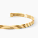 Bracelet Jonc Sigurd Argent Dor&eacute; A L'Or 750/1000 - Bracelets joncs Femme | Histoire d&rsquo;Or