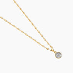 Collier Or Jaune Luminata Diamants - Colliers Femme | Histoire d&rsquo;Or