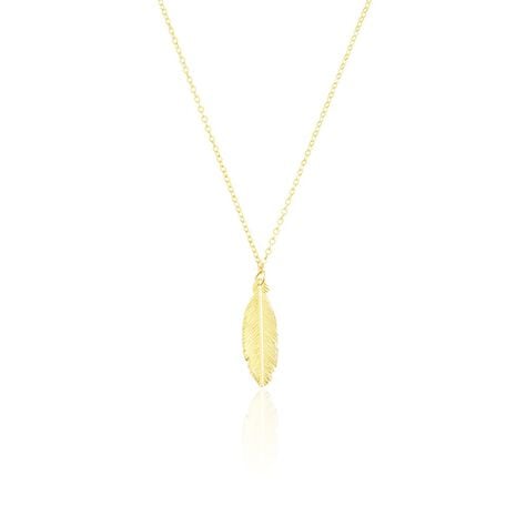 Collier Delphinium Or Jaune - Colliers Femme | Histoire d’Or