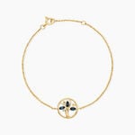 Bracelet Baylee Argent Dor&eacute; A L'Or 750/1000 Topaze - Bracelets Femme | Histoire d&rsquo;Or