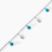Bracelet Darcie Argent Blanc Turquoise - Bracelets Femme | Histoire d’Or
