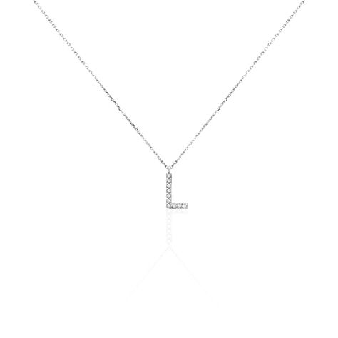 Collier Oran Or Blanc Diamant - Colliers Femme | Histoire d’Or