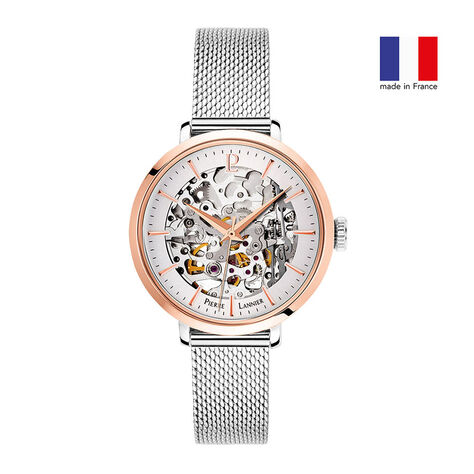 Montre Pierre Lannier Automatic Argent - Montres Femme | Histoire d’Or
