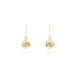Boucles D'oreilles Pendantes Fidelia Boules Or Jaune - Boucles d'oreilles pendantes Femme | Histoire d’Or