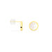 Boucles D'oreilles Puces Joana Or Jaune Nacre - Clous d'oreilles Femme | Histoire d’Or