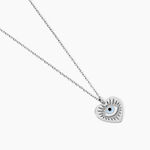 Collier Parad'eyes Argent Blanc - Colliers fantaisie Femme | Histoire d&rsquo;Or