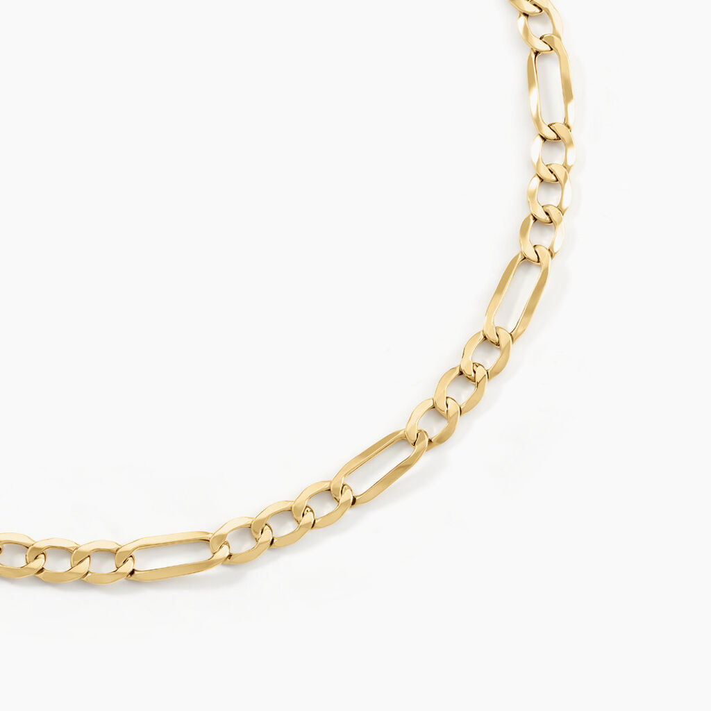 Chaîne Cameo Maille Alternee 1/3 Or Jaune - Chaines Homme | Histoire d’Or