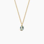 Pendentif Prudencia Argent Dor&eacute; A L'Or 750/1000 Topaze - Pendentifs Femme | Histoire d&rsquo;Or